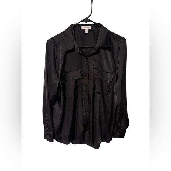 Equipment Signature Long Sleeve Button Down Size Medium - Picture 4 of 7